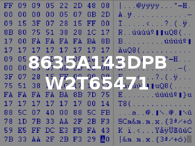 8635A143DPB W2T65471