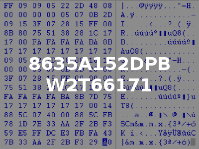 8635A152DPB W2T66171
