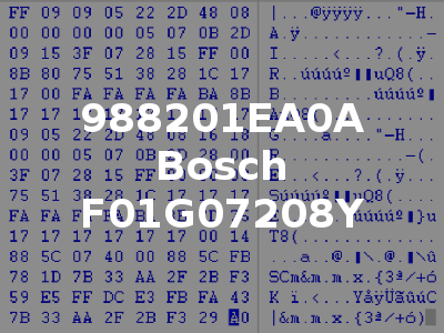 988201EA0A Bosch F01G07208Y
