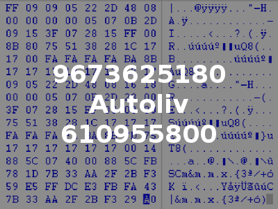 9673625180 Autoliv 610955800