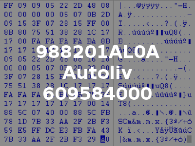988201AL0A Autoliv 609584000