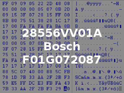 28556VV01A Bosch F01G072087