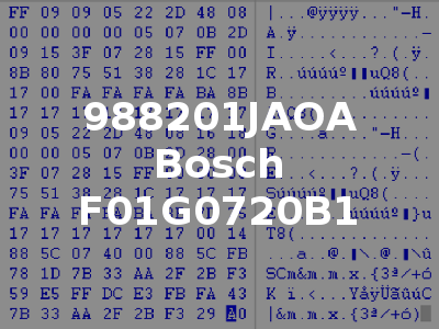988201JAOA Bosch F01G0720B1
