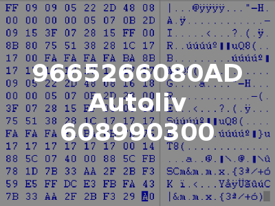 9665266080AD Autoliv 608990300