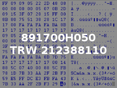 891700H050 TRW 212388110