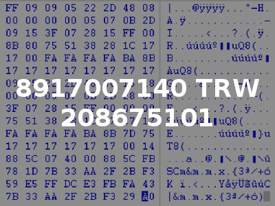 8917007140 TRW 208675101