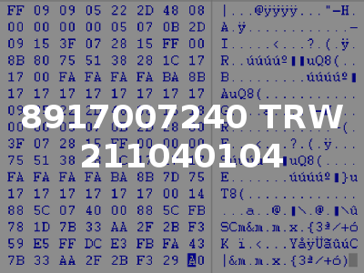 8917007240 TRW 211040104