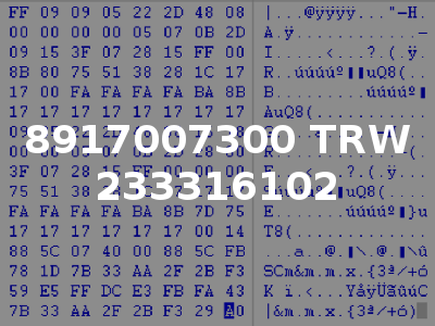 8917007300 TRW 233316102