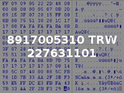 8917005310 TRW 227631101