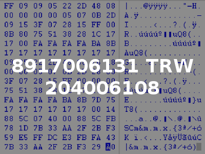 8917006131 TRW 204006108