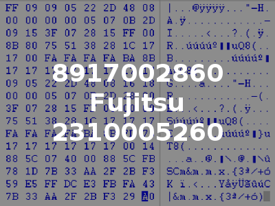 8917002860 Fujitsu 2310005260