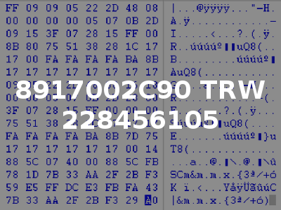8917002C90 TRW 228456105