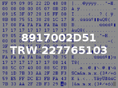 8917002D51 TRW 227765103