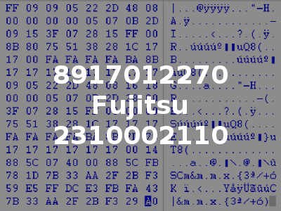 8917012270 Fujitsu 2310002110