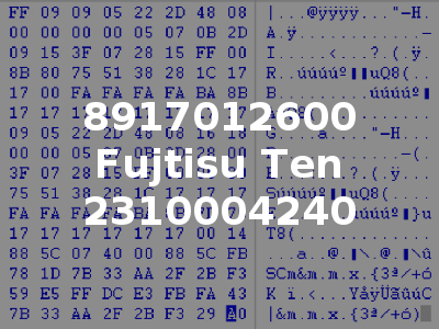 8917012600 Fujtisu Ten 2310004240