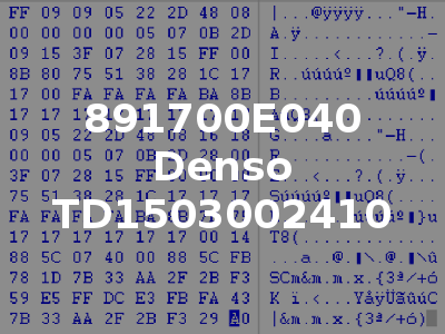 891700E040 Denso TD1503002410