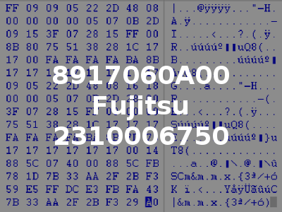 8917060A00 Fujitsu 2310006750