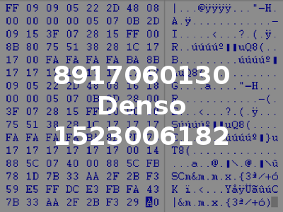 8917060130 Denso 1523006182