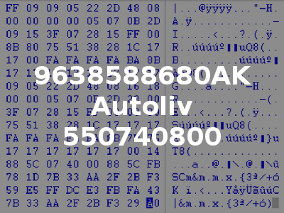 9638588680AK Autoliv 550740800