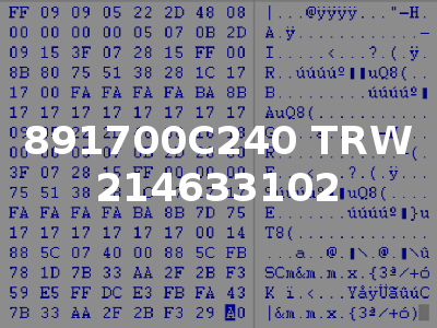 891700C240 TRW 214633102
