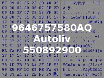 9646757580AQ Autoliv 550892900