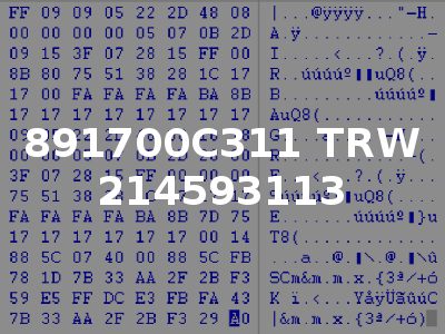 891700C311 TRW 214593113