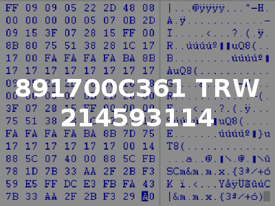 891700C361 TRW 214593114