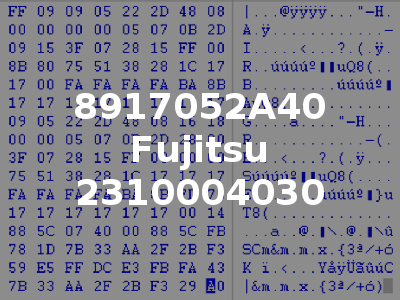 8917052A40 Fujitsu 2310004030