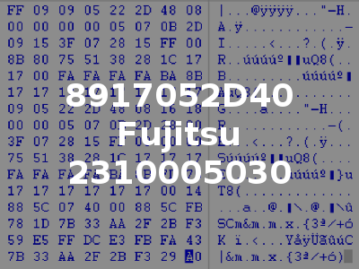 8917052D40 Fujitsu 2310005030