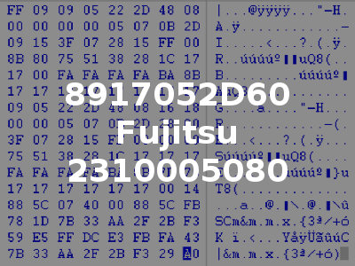 8917052D60 Fujitsu 2310005080