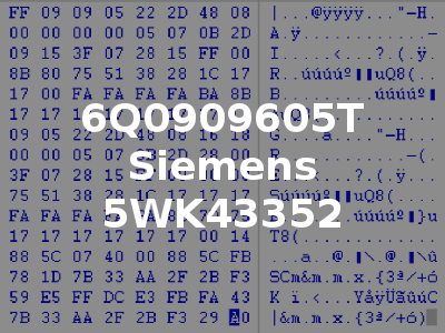 6Q0909605T Siemens 5WK43352