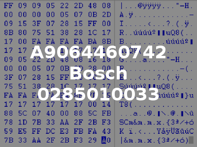 A9064460742 Bosch 0285010033