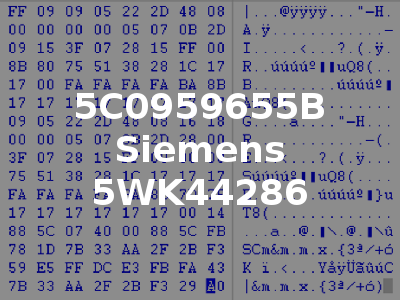 5C0959655B Siemens 5WK44286