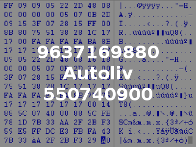 9637169880 Autoliv 550740900