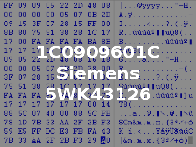 1C0909601C Siemens 5WK43126