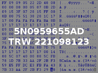 5N0959655AD TRW 221098123