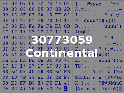 30773059 Continental