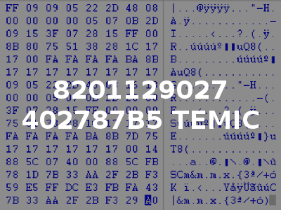 8201129027 402787B5 TEMIC