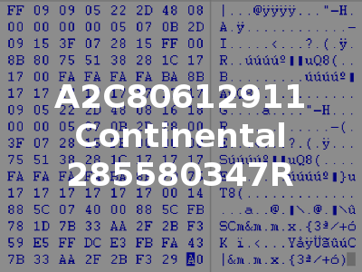 A2C80612911 Continental 285580347R