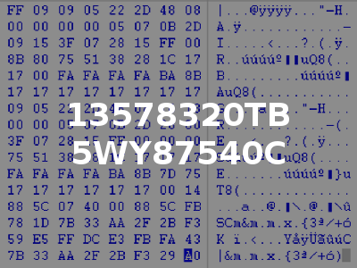 13578320TB 5WY87540C