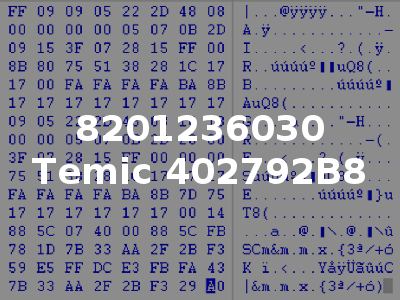 8201236030 Temic 402792B8