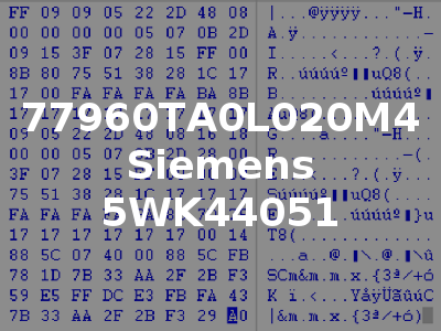 77960TA0L020M4 Siemens 5WK44051
