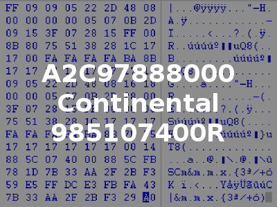A2C97888000 Continental 985107400R