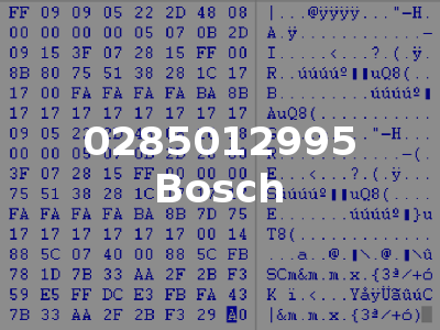 0285012995 Bosch