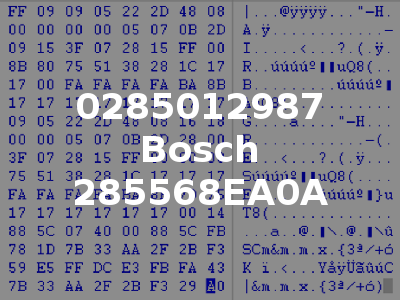 0285012987 Bosch 285568EA0A