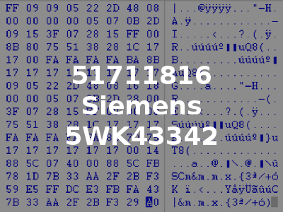 51711816 Siemens 5WK43342