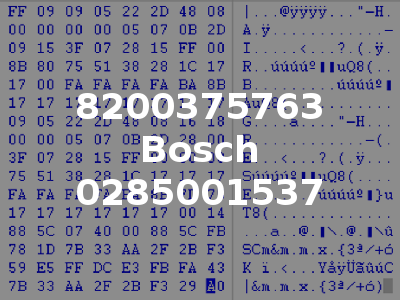 8200375763 Bosch 0285001537