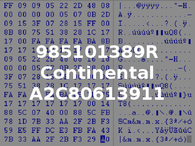 985101389R Continental A2C80613911