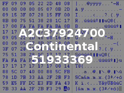 A2C37924700 Continental 51933369