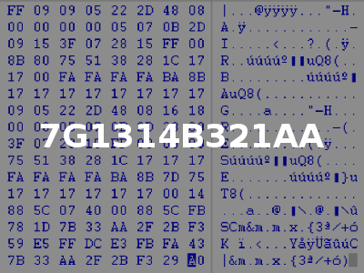 7G1314B321AA